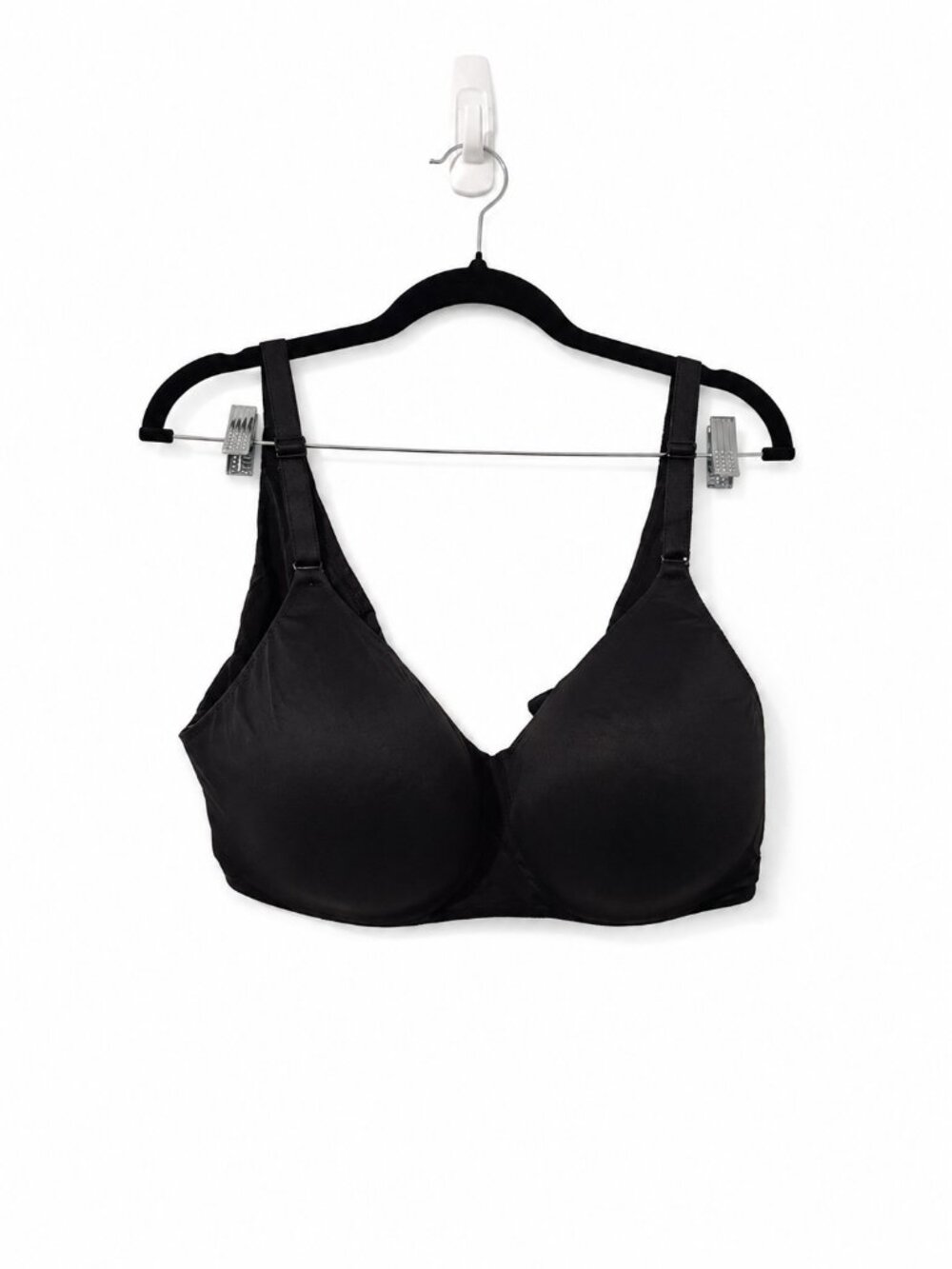 Torrid Curve Black Wire-Free Lightly Lined Bra 42C Back Smoothing
